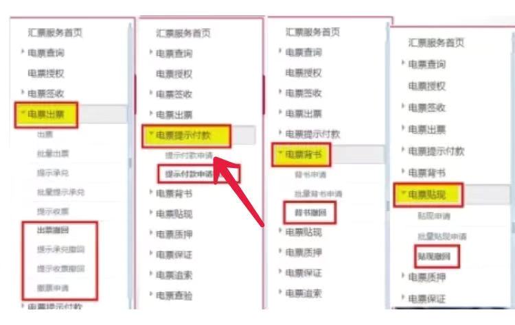 中国银行电票提示付款怎么操作