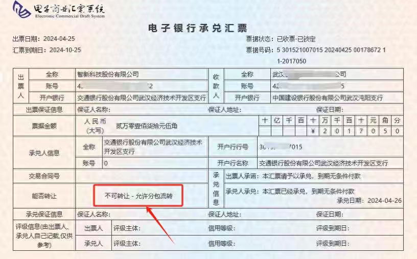 如果一张商票不可拆分，那么子票区间应该是多少？知道的都是内行