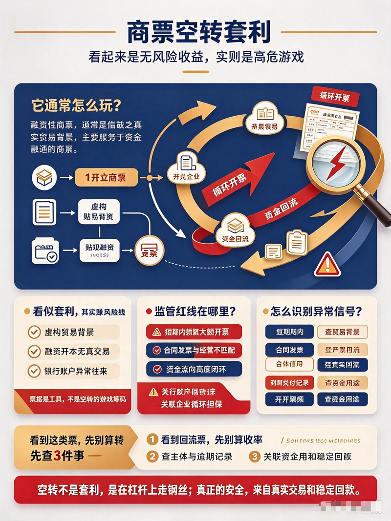 怎么规避商业汇票空转套现？学会这3招，空转套路再也坑不了你